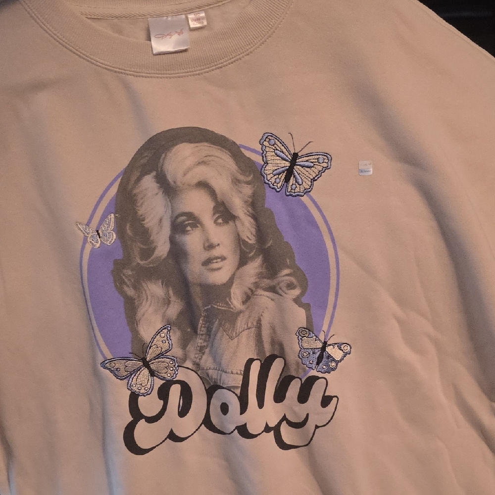Women's Graphic Sweater with Butterfly Design